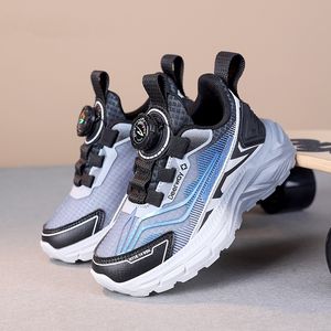 Autumn <strong>2026</strong> Kids Sports <strong>Basketball</strong> <strong>Shoes</strong> Light-weight Breathable Rotate Button Children Casual <strong>Shoes</strong> Sneaker - Product Image 2