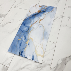 <span class=keywords><strong>Carrelage</strong></span> <span class=keywords><strong>de</strong></span> sol <span class=keywords><strong>de</strong></span> luxe 600x1200 bleu avec veines dorées brillant pour salon et <span class=keywords><strong>salle</strong></span> <span class=keywords><strong>de</strong></span> <span class=keywords><strong>bain</strong></span>, en porcelaine effet marbre, vente en gros - Product Image 2