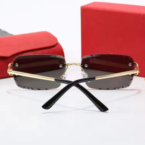 Gafas de Sol de diseñador mujeres hombres fábrica directa diamante corte gafas de sol de lujo gafas de sol 2025 - Product Image 6