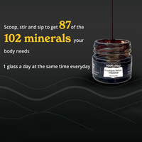 Résine de Shilajit Pur de l'Himalaya Personnalisable OEM/ODM – Liquide Oral Antioxydant pour Hommes et Femmes – Compléments Alimentaires à Base de Plantes pour le Système Immunitaire