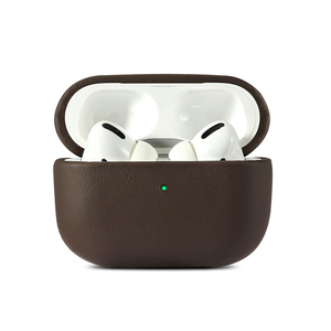 Funda de Cuero Nappa de Primera Calidad OEM, Ecológica y Antiarrugas para Auriculares Airpods 1/2/3 Pro 2.ª Generación - Product Image 5
