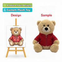 Peluche personnalisée de haute qualité, mini chat de dessin animé qui cligne des yeux avec broderie, personnalisation d'entreprise, peluches personnalisées en Chine