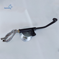 Robinet de cuisine industriel Steampunk noir mat en laiton à trou unique, finition vieillie, vente en gros, nouveauté
