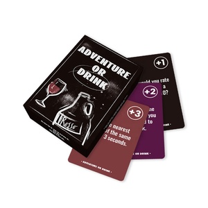 Professionele Fabrikant Bedrukt Volwassen Feest Drinken Kaartspel Met Geschenkdoos Gemaakt Van Kwaliteitspapier - Product Image 5