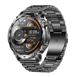 นาฬิกาสมาร์ทวอทช์ AK102 สำหรับกิจกรรมกลางแจ้ง ทนทาน พร้อม GPS บันทึกเส้นทาง วัดความสูง วัดความกดอากาศ เข็มทิศ โทรผ่านบลูทูธ แบตเตอรี่ขนาดใหญ่ 1000mAh หน้าจอ HD 1.7 นิ้ว - Product Image 6