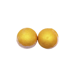 Bombes de bain artisanales OEM avec paillettes scintillantes, boules de bain naturelles dorées personnalisées, relaxantes et hydratantes - Product Image 2