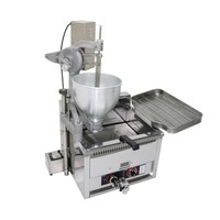 Machine de fabrication de beignets Offre Spéciale Machine à faire frire les beignets Mochi commerciaux à 4 rangées Machine à beignets à friteuse automatique à vendre