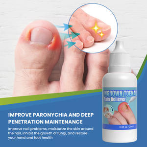 Venta al por mayor de fábrica Anti Podiatry Paroniquia Gotas de corrección Suavizar las uñas Aceite esencial encarnado Líquido para tratamiento de hongos en las uñas - Product Image 3