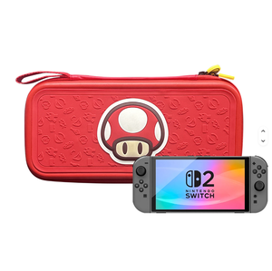 2025 modèle de dessin animé à <span class=keywords><strong>la</strong></span> <span class=keywords><strong>mode</strong></span> pour <span class=keywords><strong>Switch</strong></span> 2 Console de jeu mallette de rangement EVA étui Portable avec 10 emplacements pour cartes de jeu grande capacité - Product Image 2