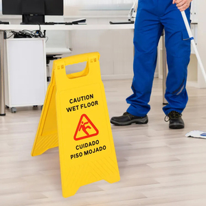 <strong>Warning</strong> Post Flexible Parking Management System <strong>Warning</strong> <strong>Triangle</strong> Wet Floor <strong>Sign</strong> - Product Image 4