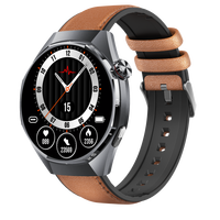 ET462 AMOLED Smartwatch IP68 Wasserdicht BT-Anruf Herzfrequenz-Blutdruck-Monitor Fitness-Smartwatch für Männer und Frauen