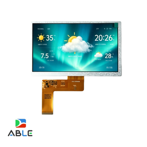 Módulo de Pantalla LCD TFT HMI AIOT de 7 Pulgadas, 1024x600 IPS RGB, 40 Pines, 500cd/m2, para Máquina Tostadora, con Opción de Panel Táctil RTP CTP - Product Image 5