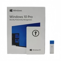 Windows 10 Pro USB en Caja, Clave de Activación 100% Online, Paquete Completo FPP USB, Envío Rápido