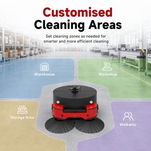 Robot de balayage industriel sans pilote, spécial pour les déchets volumineux dans les usines et les entrepôts, robot de nettoyage - Product Image 6