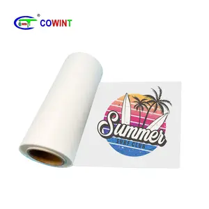 Cowint Excellent 5 Layer Coating Strong Ink Absorption 30cm 60cm PET DTF Film Roll Heat Transfer Film