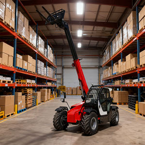 Chariot télescopique flexible pour l'exploitation minière / les carrières, chariot télescopique d'occasion, chariot élévateur diesel, chariot élévateur électrique tout-terrain télescopique - Product Image 6