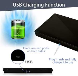 Miroir à 3 voies, miroir domestique à LED pour auto-coupe de cheveux, montage sur porte, miroir de maquillage 360 avec lumière, réglable, grossissement 10x - Product Image 5