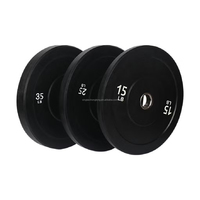 Fitness Gym Workout Disques d'haltérophilie réglables Poids de compétition Plaques d'haltères LBS KG Plaques de pare-chocs en caoutchouc