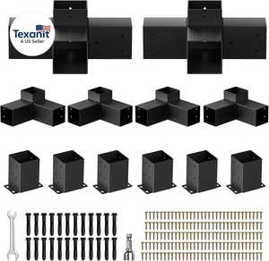 Support de fixation de toit durable et résistant aux intempéries pour gazebo et pergola - Product Image 1