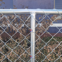 Panneaux de clôture temporaires de haute qualité de 6x10 pieds pour le chantier de construction