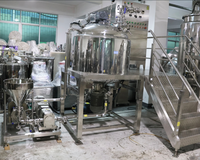 Ligne de production de mayonnaise CE de haute qualité fabriquée en Chine/machine de traitement de sauce/homogénéisateur malaxeur