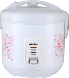 Cuisinière à <span class=keywords><strong>riz</strong></span> électrique automatique portable, protection contre la surchauffe, capacité de 1,8 L, cuve antiadhésive, tasse à mesurer incluse pour la maison - Product Image 5