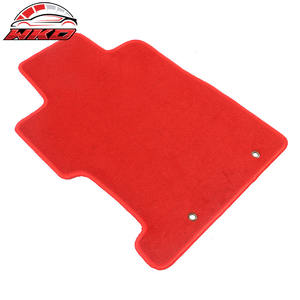 Alfombrillas para Honda Civic 8th 06-11, forro de terciopelo rojo, cubierta antideslizante para alfombras de 1ª y 2ª fila - Product Image 4
