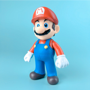 Set de 6 Figuras de Acción de PVC de Super <span class=keywords><strong>Mario</strong></span> <span class=keywords><strong>Bros</strong></span>, Juguetes Sólidos de <span class=keywords><strong>Mario</strong></span>/Peach/Yoshi/<span class=keywords><strong>Bowser</strong></span> de 9-14 cm para Niños, Regalos <span class=keywords><strong>y</strong></span> Colección - Product Image 1