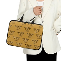Sac pour ordinateur portable NCBW100 personnalisé en gros pour sororité, sac d'ordinateur portable portable multi-tailles pour le bureau, fournitures de bureau professionnelles