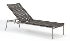 Alta Costura <span class=keywords><strong>Jardin</strong></span> ajustable <span class=keywords><strong>reclinable</strong></span> de aluminio plegable perezoso sofá <span class=keywords><strong>tumbona</strong></span> al aire libre <span class=keywords><strong>tumbona</strong></span> de mimbre - Product Image 3