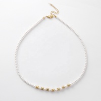 Fournisseur de bijoux, nouveaux bijoux à la mode, bijoux en gros, collier en cristal, perles de zircon, perles en laiton, accessoire pour femmes