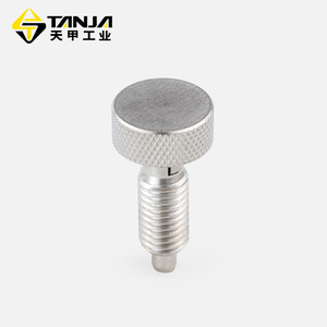 ลูกบิดสแตนเลส TANJA แบบมีลายกันลื่น พร้อมแกนยึด M6 M8 M10 M12 - Product Image 1