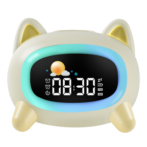 Ready to Rise Réveil formateur de sommeil pour enfants avec <span class=keywords><strong>veilleuse</strong></span> OK pour réveiller le réveil pour les tout-petits et les enfants - Product Image 1