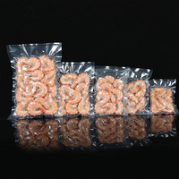 Sacs sous vide transparents ECO pour la conservation des aliments, emballage de cacahuètes, de noix et de snacks, logo personnalisé, vente en gros