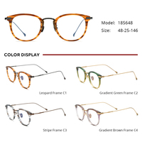 Monture de lunettes Borregls en acétate et titane pour hommes, nouvelle collection 2025, de marque, design carré, pour femmes, lunettes optiques 185648