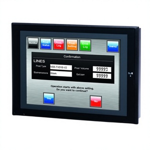 เทอร์มินัลแบบตั้งโปรแกรมได้ (HMI) รุ่น NS8-TV01B-V2 ของญี่ปุ่น, ขนาด 8.4 นิ้ว, จอ TFT, 256 สี (32,768 สีสำหรับ .BMP/.JPG), ความละเอียด 640x480 พิกเซล - Product Image 1