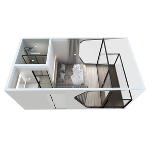 Maison modulaire faite sur commande moderne de maisons préfabriquées fines de la décoration 3 pour les hôtels cinq étoiles/famille d'accueil scénique - Product Image 4
