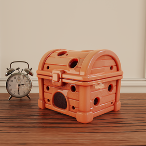 Groothandel Custom 3d Design Aquarium Decor Accessoires Keramisch Hout Effect Piraat Schat Borst Garnalen Bijenkorf Water Dieren Grot - Product Image 5