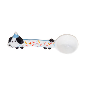 Ensemble de cuillères en céramique à motifs de dessins animés, petites cuillères à dessert, cuillères à café, cuillères à mélanger réutilisables, vaisselle - Product Image 5