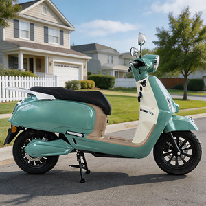 Moto électrique vintage chinoise CKD SKD 12 pouces, 1100/1300W, vitesse <span class=keywords><strong>60</strong></span> km/h, nouveau modèle, <span class=keywords><strong>prix</strong></span> d'usine, cyclomoteur électrique pour adultes - Product Image 1