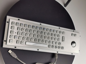 Ngành công nghiệp kiểm soát chữ nổi back-lit Bàn phím SUS304 nút nhúng cài đặt phòng không thấm nước công nghiệp kim loại Khung bàn phím - Product Image 5