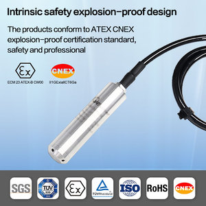 Wtsensor OEM độ sâu mức chất lỏng đo 4-20mA thủy tĩnh mực nước cảm biến - Product Image 3