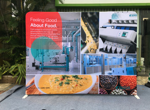 Defender rào cản tùy chỉnh kích thước thiết kế gấp bền phương tiện truyền thông biểu ngữ hiển thị thương mại hiển thị Backdrop hiển thị Tường Vải đứng - Product Image 3