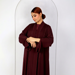 Abaya Moderna de Lujo para Mujer 2026, Elegante y con Estilo, Diseño de Alta Gama, Venta al Por Mayor - Product Image 1