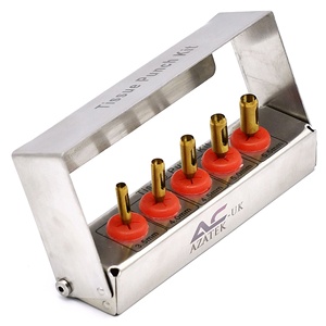 Kit de poinçon de tissu Ensemble de 5 instruments d'implantation Instruments chirurgicaux dentaires - Product Image 4