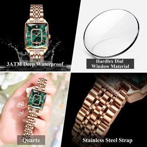 Reloj de Pulsera de Cuarzo para Mujer Poedagar 785, de Acero Inoxidable, Resistente al Agua, de Lujo, para Dama, Reloj de China - Product Image 4