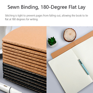 Quaderno A5 Ecologico con Righe Orizzontali e Griglia, Formato B5, per Studenti e Artisti, Vendita all'Ingrosso - Product Image 5