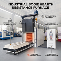 Four à résistance électrique industriel pour le recuit, le trempage et le tempérament des métaux et de l'acier, équipement de forgeage avec moteur 380V-220V