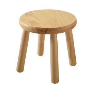 <b>Wooden</b> Round <b>Stool</b> 24x24cm For Home Children Adults Elderly Nordic Minimalist Design - Product Image 5
