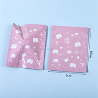 Sac en film d'aluminium scellé sur 3 côtés avec motif d'ours mignon, pochette thermoscellée pour accessoires de jouets